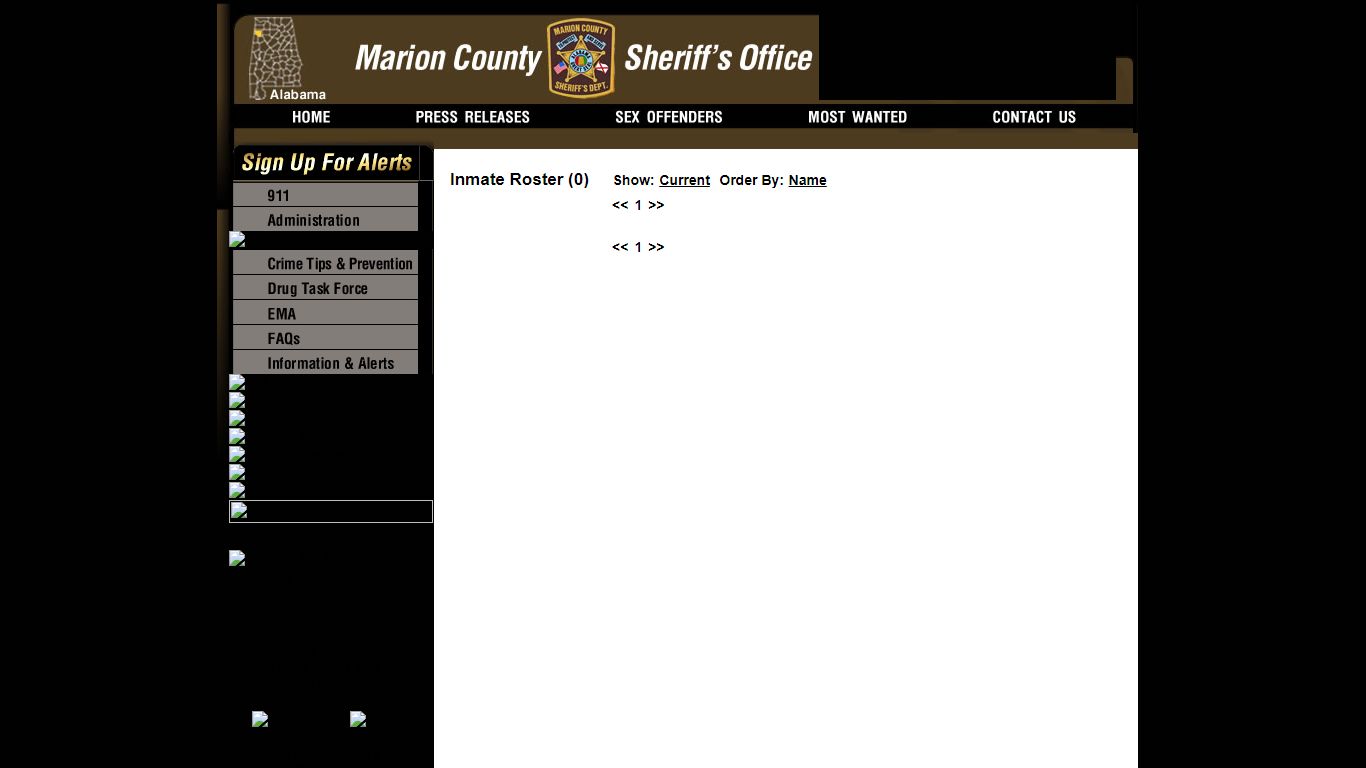 Inmate Roster - Released Inmates Booking Date Descending - Marion ...